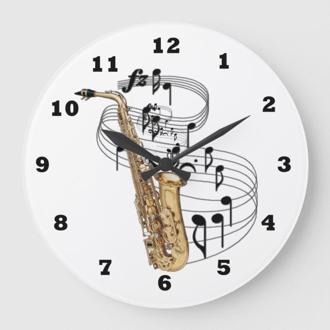 reloj de los amantes de la música (Anverso)