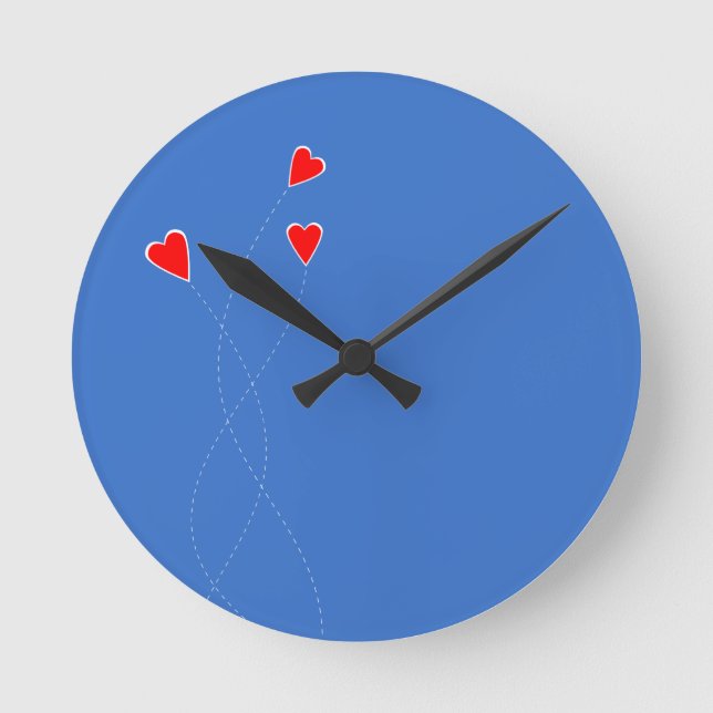 Reloj de los corazones rojos (Anverso)