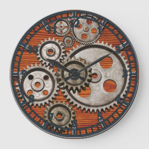 reloj de los dientes del motor del engranaje del