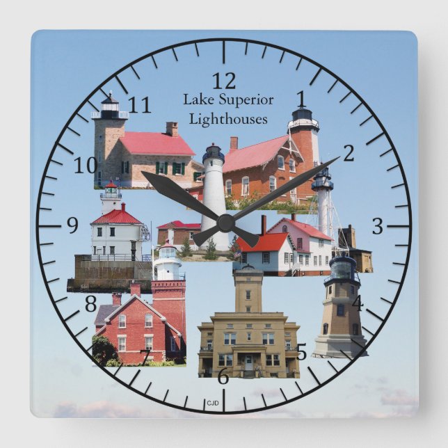 Reloj de los Faros Superiores del Lago (Anverso)