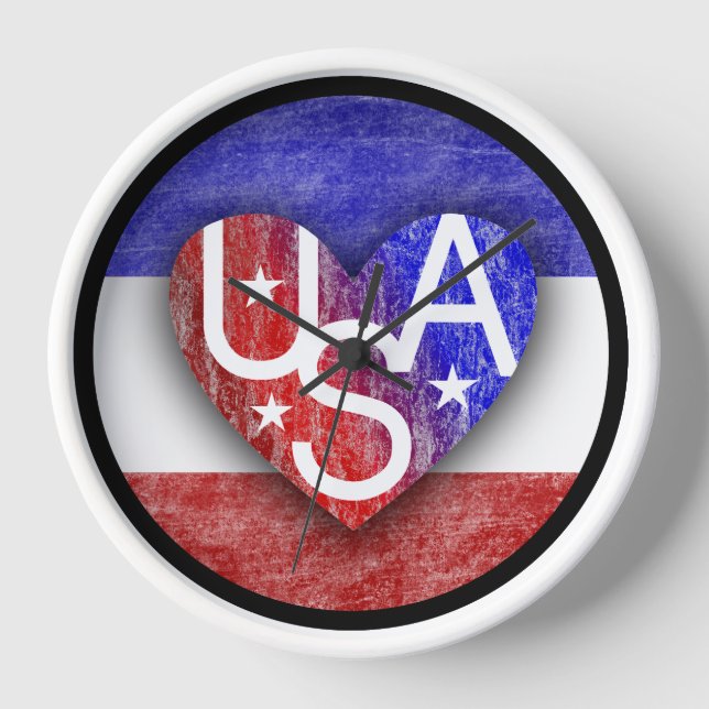 Reloj de Lover's Heart® U.S.A. (Anverso)