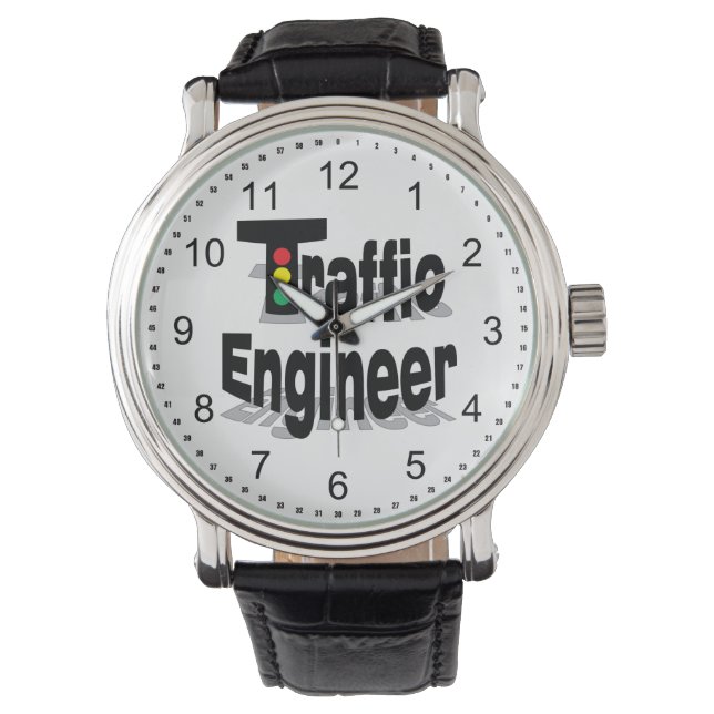 Reloj de luces de ingeniero de tráfico (Anverso)