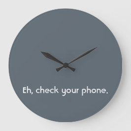 Reloj de "luchas analógicas"