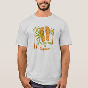 Reloj de luna de miel en camiseta de Jamaica