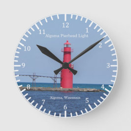 reloj de luz Algoma Pierhead