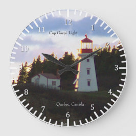 Reloj de luz de gasa de cierre