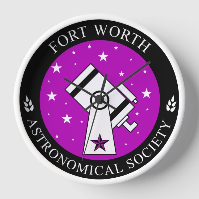 Reloj de madera de 10" con marco de madera (Anverso)