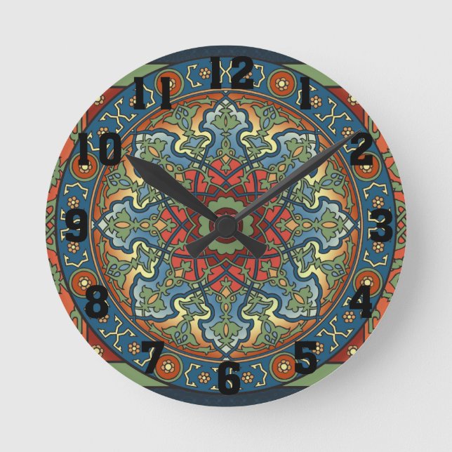Reloj de Mandala persa (Anverso)