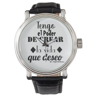 Reloj de Mano Motivacional