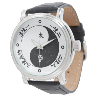 Reloj de marcado de caracteres chino Taichi Ying y