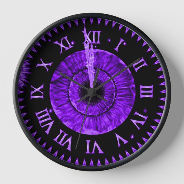 Reloj de medianoche púrpura (Anverso)