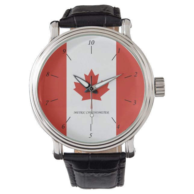 Reloj de medición canadiense (Anverso)