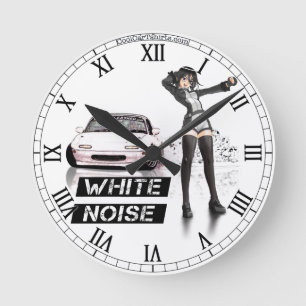 Reloj de miata MX5 con ruido blanco