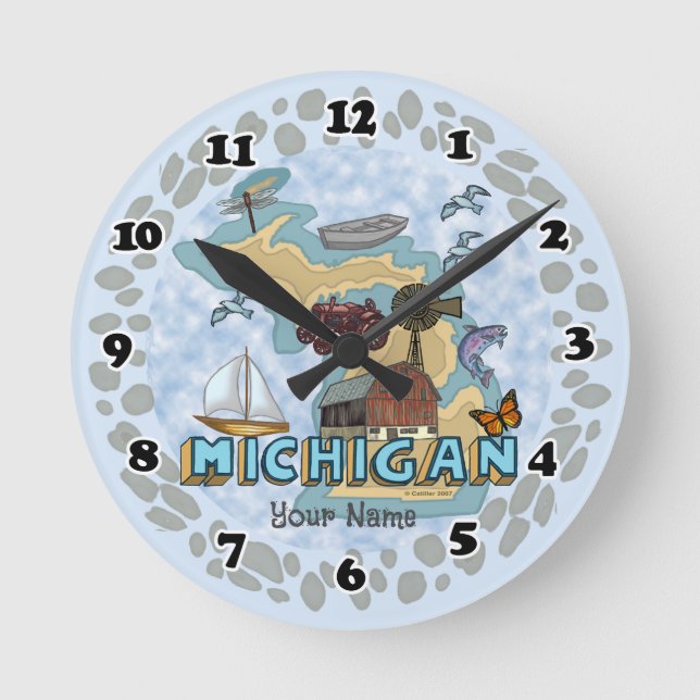 Reloj de Michigan (Anverso)