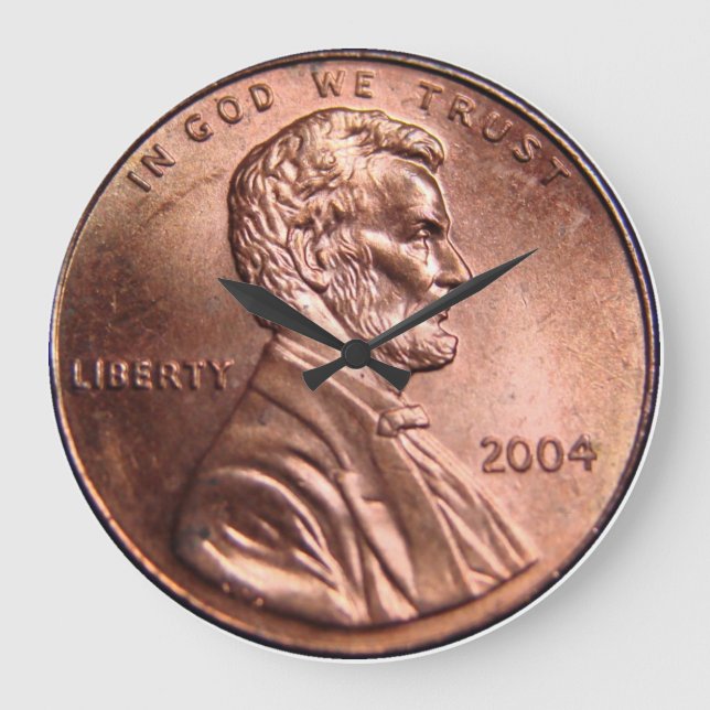 Reloj de monedas gigantes (Anverso)