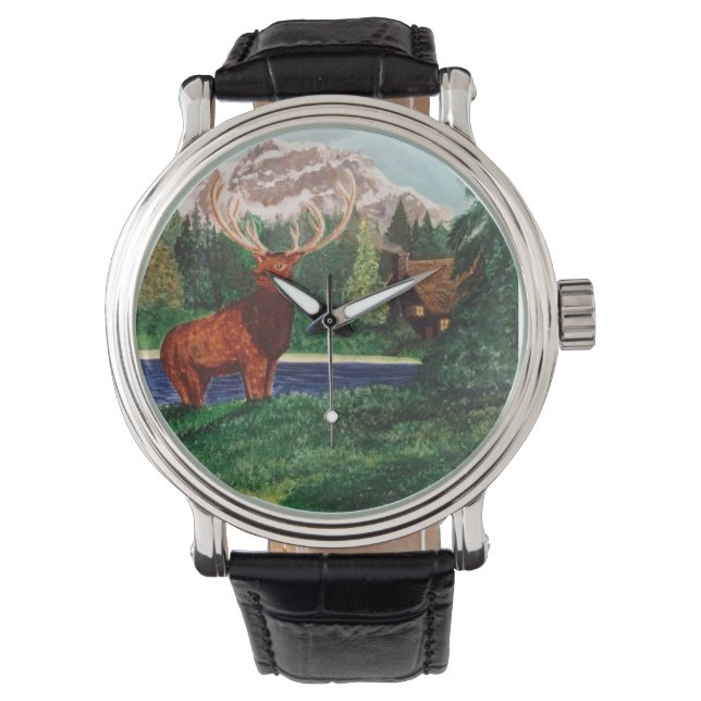 reloj de montaña elástica (Anverso)
