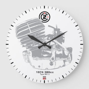 Reloj de Moto del vintage de DIY