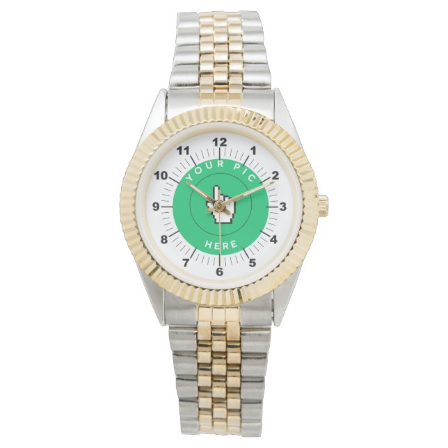 Reloj de mujeres - Personalizado - Pulsera de dos  (Anverso)