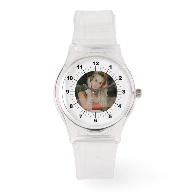 Reloj de mujeres - Transparencia de la correa de s (Anverso)