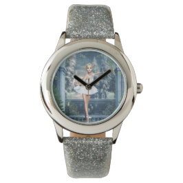 Reloj de muñeca de la princesa de nieve Ballerina 