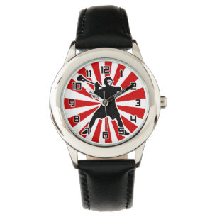 Reloj de muñeca de Lacrosse Player