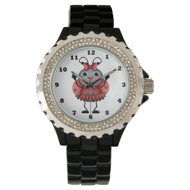 Reloj de muñeca de las mujeres Diamante de imitaci (Anverso)