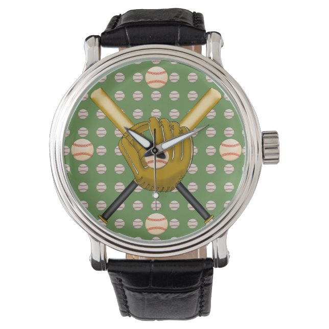 Reloj de muñecas de béisbol (Anverso)