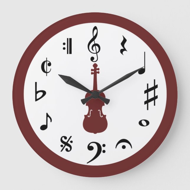 Reloj de música (Anverso)