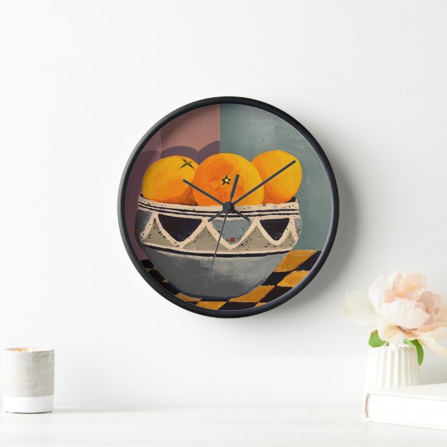 reloj de naranjas (Hogar)