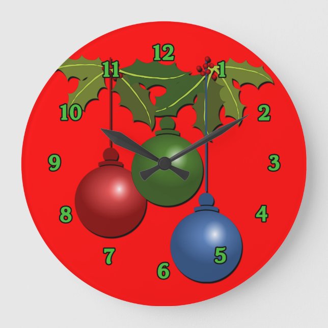 Reloj de navidades (Anverso)