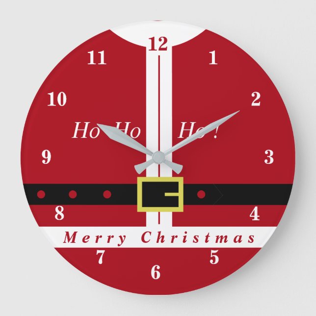 Reloj de Navidades de Santa Claus (Anverso)