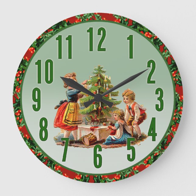 Reloj de niños Navidades (Anverso)