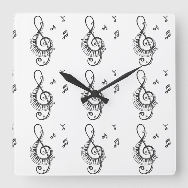 RELOJ DE NOTAS MUSICALES CARDÍACAS (Anverso)