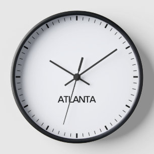 Reloj de noticias de Atlanta Georgia Time Zone