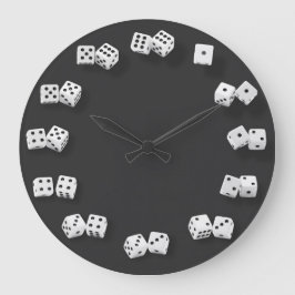 Reloj de Novedad de dados numerados