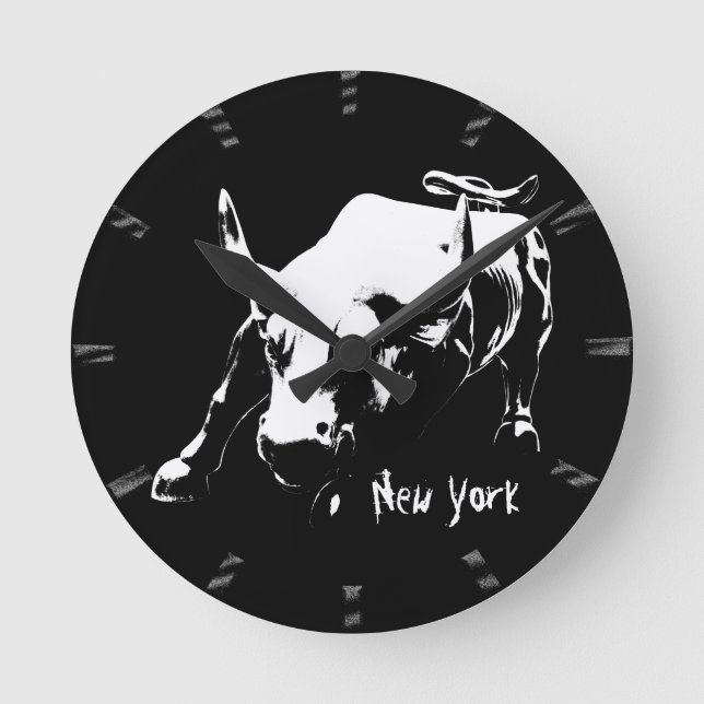 Reloj de Nueva York regala el reloj de la pared de (Anverso)