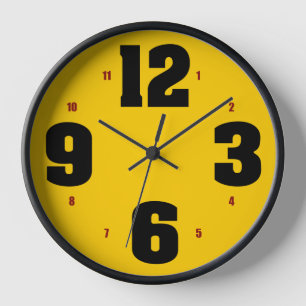 Reloj de números grandes 1