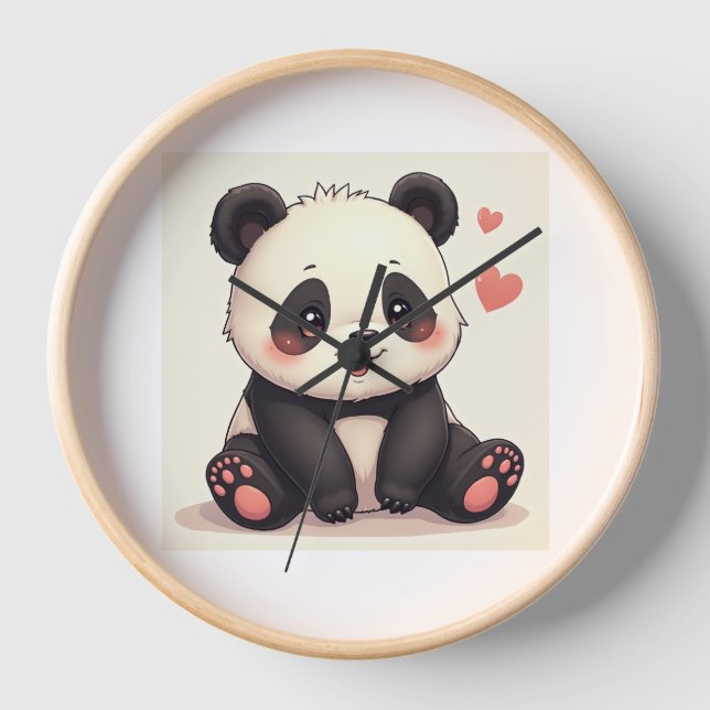 reloj de panda (Anverso)
