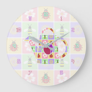 Reloj de parches de primavera