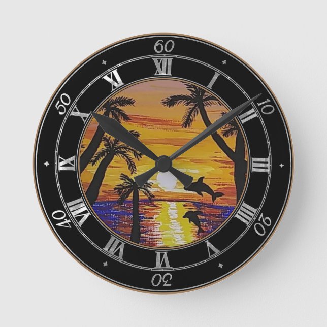 reloj de pared (Anverso)