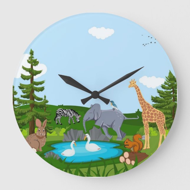 reloj de pared (Anverso)