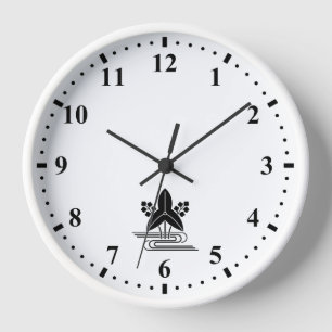 RELOJ DE PARED 沢瀉に水