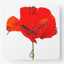 Reloj de pared 06 de la colección POPPY