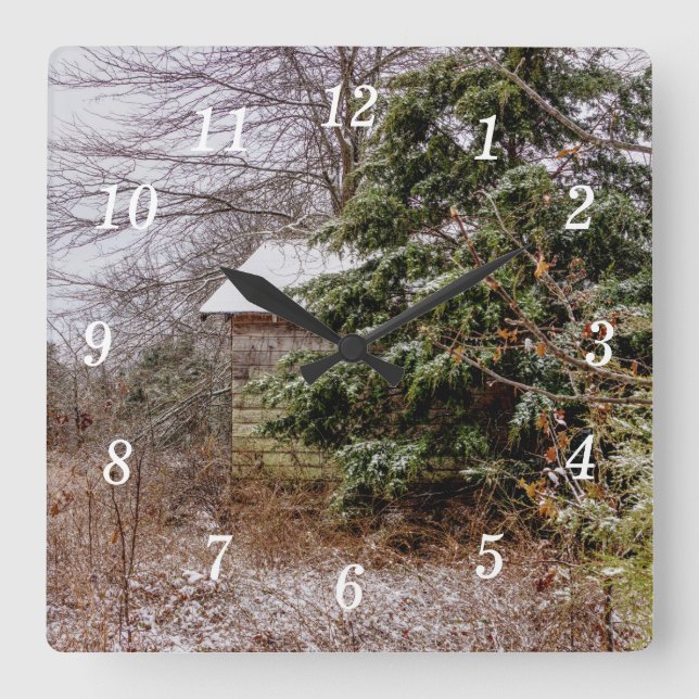 Reloj de pared abandonado de Shed (Anverso)