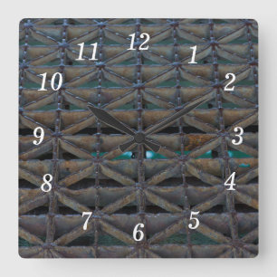 Reloj de pared abstracto de puente utilizable