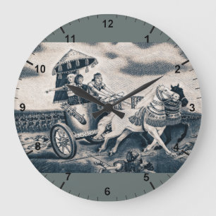 Reloj de pared acrílica Reina Shamiram