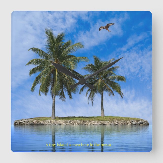 Reloj de pared acrílico (Anverso)