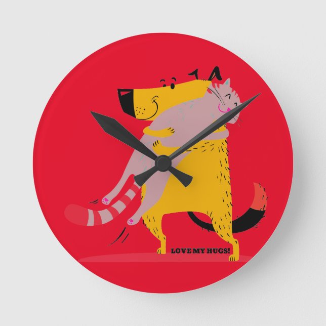 Reloj de pared acrílico (Anverso)