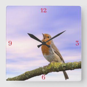 Reloj de pared acrílico