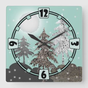 Reloj de pared acrílico